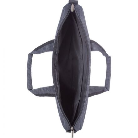 Сумка для документов полиэстр  390х290х50 мод. 1076 (серая)