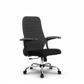 Кресло Метта SU-CM-10 темно-серое/черное Ch