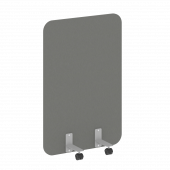 R-line Перегородка на металлических опорах, на роликах DP.R-80-120 Металлик/Серый металл 800*18*1200 R-line Перегородка на металлических опорах, на роликах DP.R-80-120 Металлик/Серый металл 800*18*1200