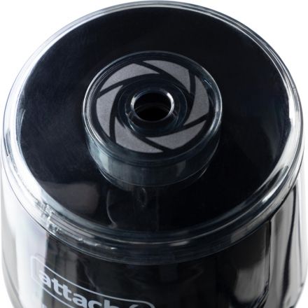 Точилка электрическая Attache,двойное лезвие,1отв,пит. от батареек АА,черн