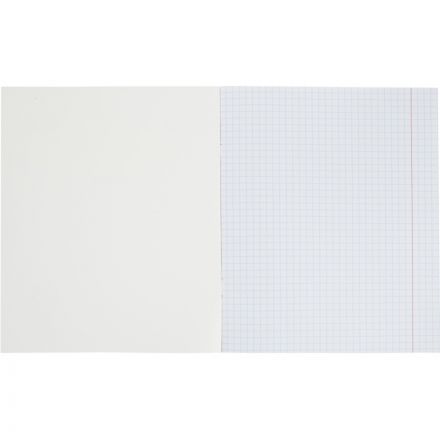 Тетрадь школьная Комус Класс ColorPics 18л клетка блок 80 г/м2 карт 10шт/уп