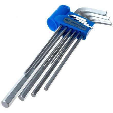 Набор ключей Г-образных, 1,5-10 мм, длинные, 9 предметов KING TONY202 09 MR