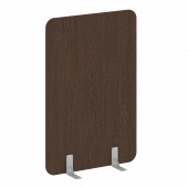 R-line Перегородки на металлических опорах на фетровых подпятниках DP.F-100-150 Венге/Серый металл 1000*18*1500