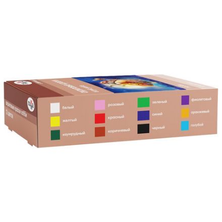 Краски акриловые декоративные ГАММА "Хобби", 12 цветов по 20 мл, в баночках, 3012198 Краски акриловые декоративные ГАММА "Хобби", 12 цветов по 20 мл, в баночках, 3012198