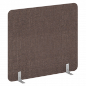 R-line soft Перегородки на металлических опорах на фетровых подпятниках AP.F-160-140 Romeo 04/Серый металл 1600*18*1400