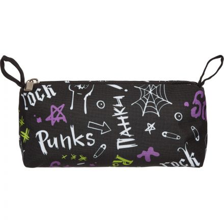 Пенал косметичка   Панк , с подкладом, 210x60x105
