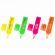 Набор текстовыделителей 4 НЕОНОВЫХ ЦВЕТА, STAFF "EVERYDAY HL-707", линия 1-5 мм, скошенный наконечник, 152548