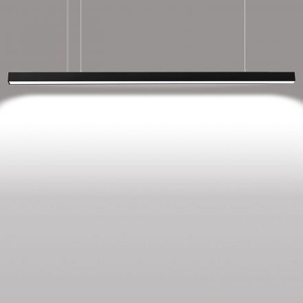 Светильник светодиодный линейный, подвесной, 40Вт, 4000К, IP40, чёрный Светильник светодиодный линейный, подвесной, 40Вт, 4000К, IP40, чёрный