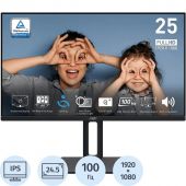 Монитор MSI PRO  MP251P (9S6-3PC29M-033)24,5/FHD/IPS/100Hz/300cd/4ms