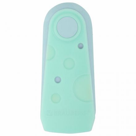Ластики BRAUBERG "ULTRA PASTEL", НАБОР 3 ШТУКИ, 57х24х15 мм, ассорти пастель, бирюзовый пластиковый держатель, блистер, 272689