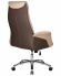 Офисное кресло для руководителей DOBRIN LEONARD, коричнево-бежевый