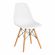 Стул Tetchair CINDY (EAMES) (mod. 1801) дерево бук/металл/сиденье пластик, 45x51x82 см, White (белый)