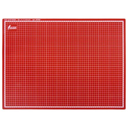 Коврик (мат) для резки ОСТРОВ СОКРОВИЩ, 5-ти слойный, А2 (600х450 мм), двусторонний, толщина 3 мм, 237443 Коврик (мат) для резки ОСТРОВ СОКРОВИЩ, 5-ти слойный, А2 (600х450 мм), двусторонний, толщина 3 мм, 237443