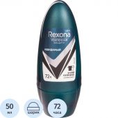Дезодорант-антиперспирант REXONA MEN ролик невидимый на черн и бел,50 МЛ