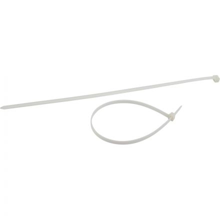 Стяжка (хомут) ЭРА нейлоновая 7.6 х 400 мм белая (100 шт/уп) NO-225-166