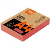 Бумага цветная ProMEGA Jet (А4,80г,красный интенсив) пачка 500л