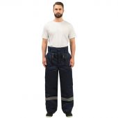 Брюки рабочие зимние муж з32-БР син смес 68-70/170-176 (Арсенал-СП)