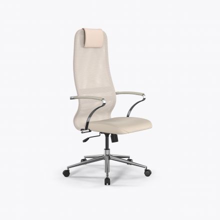 Кресло Sit 8 B1-9K - X2+Extra /Uh00/Wh12/K15cL(M09.B23.G18.W02) Молочный