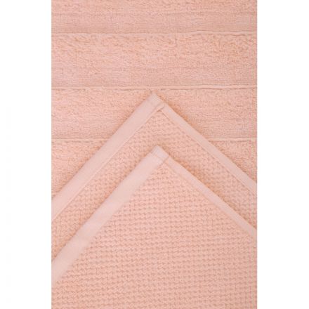 Полотенце махровое, Solo премиум Олимп 50x90см, 500г/м2 персиковый