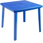Стол пластиковый SPG_квадратный 80х80, синий Стол пластиковый SPG_квадратный 80х80, синий