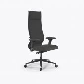 Кресло SynchroSit 10 B1-162D - Bahama /Kb15/Wh12/D02P(M23.B11.G19.W02) Темно-серый