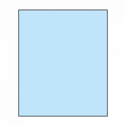 Простыня стерил. 140x70см спанбонд пл.25, голубой, 1шт, 4722/1