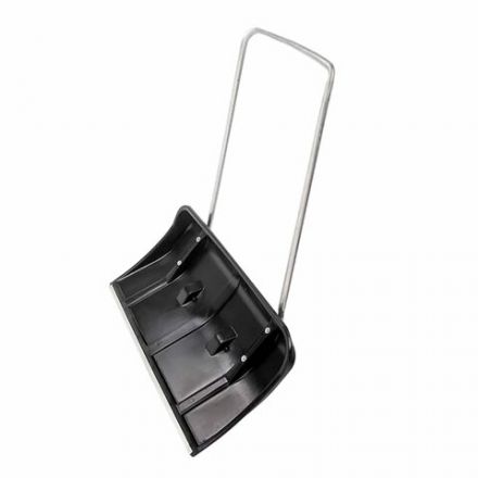 Лопата снеговая 80х44см "СКРЕПЕР" на колесах, пластиковая, высота 135см П-образная металлическая рукоятка, армирующая алюминиевая планка, №8 Лопата снеговая 80х44см "СКРЕПЕР" на колесах, пластиковая, высота 135см П-образная металлическая рукоятка, армирующая алюминиевая планка, №8