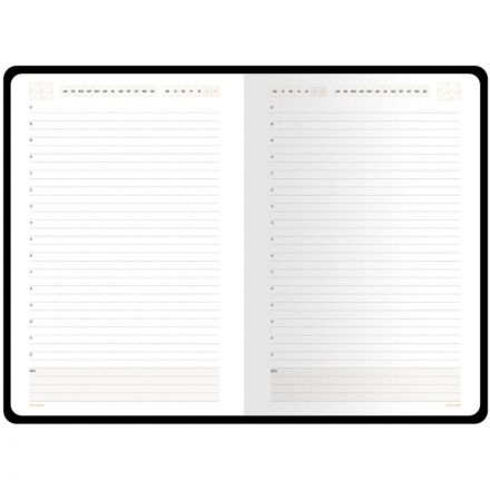 Ежедневник недатированный а5 145 х 213 мм Mercury корич. 272 стр. 3-435/05