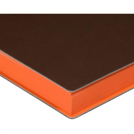 Ежедневник недатированный а5 145 х 213 мм Mercury корич. 272 стр. 3-435/05