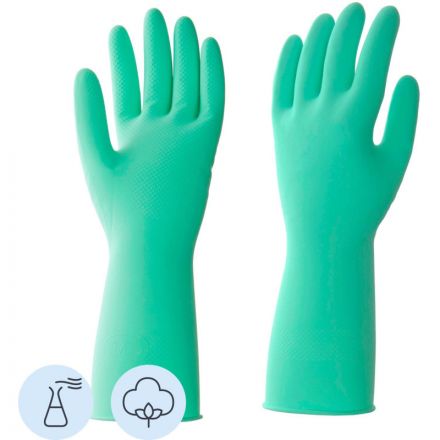 Перчатки латексные HQ Profiline арт.73583 зеленые р.M