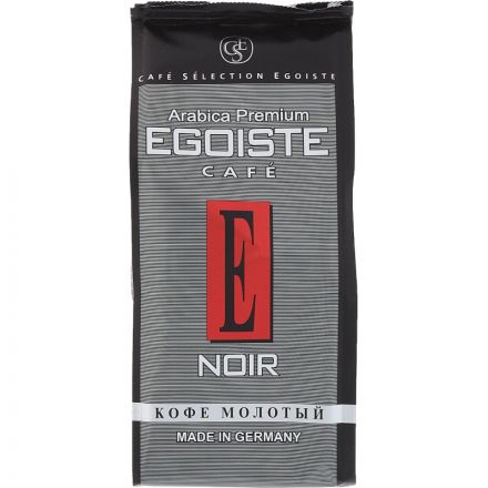 Кофе EGOISTE Noir   молотый,250г