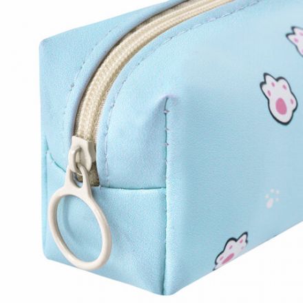 Пенал мягкий ПИФАГОР, 1 отделение, ПВХ, ассорти "Pawesome", 20х6х4 см, 273822