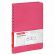 Бизнес-тетрадь на гребне А5 148x218 мм, BRAUBERG "Office PRO", под кожу, клетка, 80 л., розовая, 111042