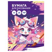 Папка для рисования А3, 20л., BG, 160г/м2 Папка для рисования А3, 20л., BG, 160г/м2