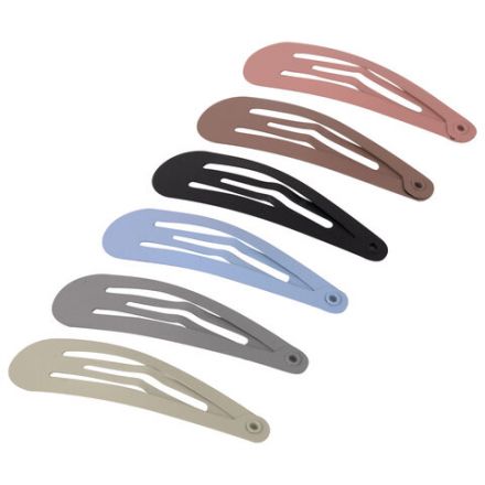 Заколки для волос НАБОР 12 шт., 5 см, клик-клак, матовый, пастельные цвета, MONTE VITA (МОНТЕ ВИТА), 457094 Заколки для волос НАБОР 12 шт., 5 см, клик-клак, матовый, пастельные цвета, MONTE VITA (МОНТЕ ВИТА), 457094