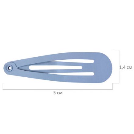 Заколки для волос НАБОР 12 шт., 5 см, клик-клак, матовый, пастельные цвета, MONTE VITA (МОНТЕ ВИТА), 457094 Заколки для волос НАБОР 12 шт., 5 см, клик-клак, матовый, пастельные цвета, MONTE VITA (МОНТЕ ВИТА), 457094