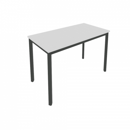 Slim Стол письменный на металлокаркасе С.СП-4.1 Серый/Антрацит металл 1180*600*750 Slim Стол письменный на металлокаркасе С.СП-4.1 Серый/Антрацит металл 1180*600*750