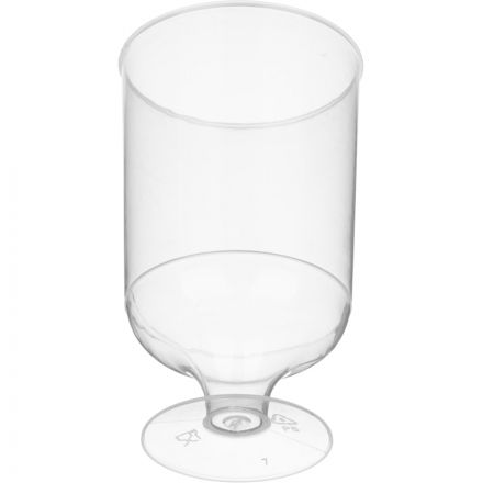 Рюмка одноразовая 100мл, КРИСТАЛЛ прозр., КОМУС ПС 6шт/уп