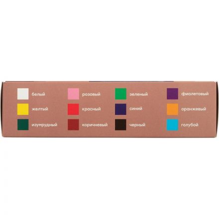 Краски акриловые декоративные, 12 цветов, 20 мл 3012198