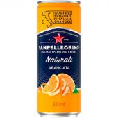Напиток SanPellegrino Naturali с сок апельсин ср/газ ж/б 0,33л