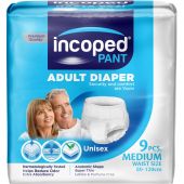 Трусы впитывающие для врослых, Medium(M), Incoped 9шт/уп Трусы впитывающие для врослых, Medium(M), Incoped 9шт/уп