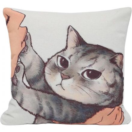 Подушка декоративная 40х40см (хлопок 60%, ПЭ 40%/новолон ПЭ), ПД40-033