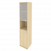 Style Шкаф высокий узкий левый Л.СУ-1.4 (L) Акация 412*410*1980