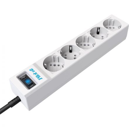 Сетевой фильтр PILOT sG (5р/1,8м/10А/серый)