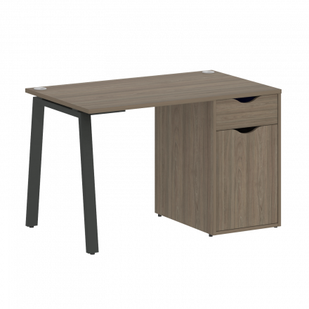 Home Office Стол письменный VR.SP-3-118.1.A Вяз/Антрацит металл 1180*720*750