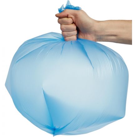 Мешки для мусора ПНД 30л 12мкм 30шт/рул синие 50x60см Комус Мешки для мусора ПНД 30л 12мкм 30шт/рул синие 50x60см Комус