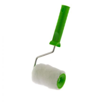 Валик 100 мм D=48 мм с ручкой 6 мм полиэстер Сибртех 80111