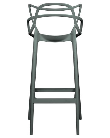 Набор 4 шт Стул барный DOBRIN MASTERS BAR, тёмно-серый (GR-04)