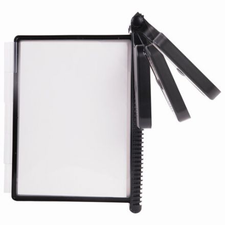 Демосистема настенная, регулируемый угол наклона, 10 цветных панелей А4, черная, BRAUBERG "SOLID", 236720 Демосистема настенная, регулируемый угол наклона, 10 цветных панелей А4, черная, BRAUBERG "SOLID", 236720