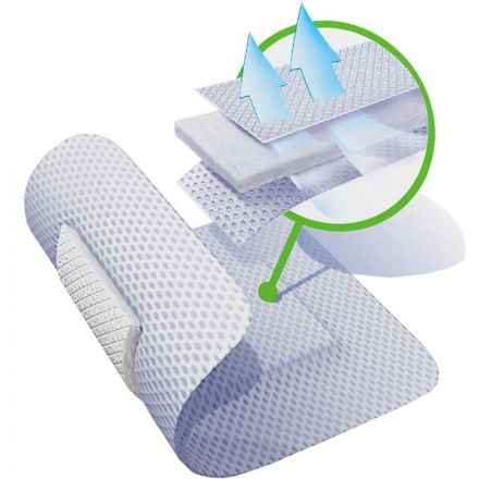 Пластырь-повязка неткан основа впит подушка 15x10см 25шт/уп Teneris